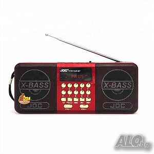 Преносимо радио JOC H1811UR-BT, USB, SD карта,Bluetooth, Акумулаторна батерия