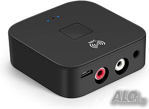 Bluetooth Resceiver, RCA, 3,5 mm AUX безжичен аудио адаптер за дома и автомобила, NFC-активиране​