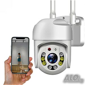 COBRA 5 Mpx WiFi безжична IP камера с нощно виждане, 360°, Full HD, слот за карта