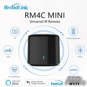 BroadLink RM4C Mini, универсално дистанционно управление