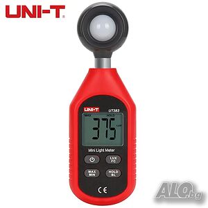 Луксметър светломер светлометър lux / light meter светлина,UNI-T UT383, 0 - 200 000 lx