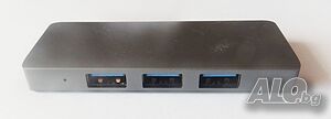 USB C Hub 6 in 2, за MacBook Air Pro 13/ 15”