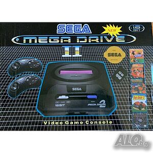 TV Конзола с вградени игри Sega Mega Drive 2 с вградени класически игри
