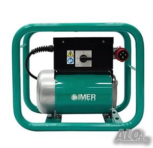 Високочестотен вибратор за бетон Imer NW 6000, 3 kW с два изхода за жила.