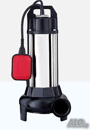 Потопяема помпа за фекални води с дробилка Gmax Vsm2200D(F), 2.2 kW, 220V, 16 м, 43 м³/ч