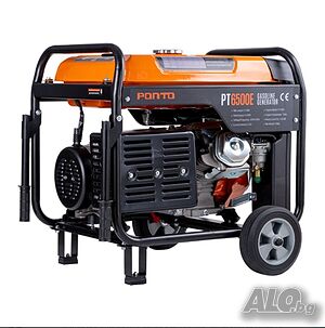 Монофазен бензинов генератор Ponto 6500Е N, 5.5 kW, 13 HP