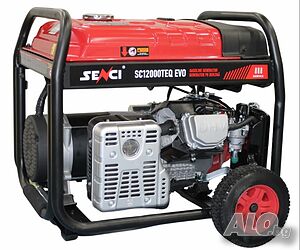 Бензинов генератор за ток SENCI SC12000TEQ EVO/ 9.5kW/ 230V/400V