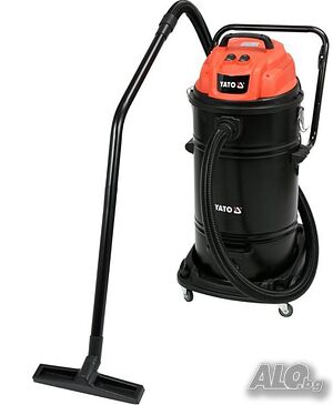Двумоторна прахосмукачка за сухо/мокро почистване, 2400 W, 70 L
