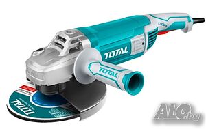 Ъглошлайф TOTAL Industrial, 2400 W, Ф 230 мм