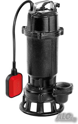 Помпа за фекални води с мелница, чугун, 750 W, max 16000 L/h