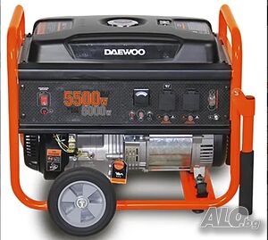 Бензинов монофазен генератор DAEWOO GD6500, 5.0 - 5.5 kW