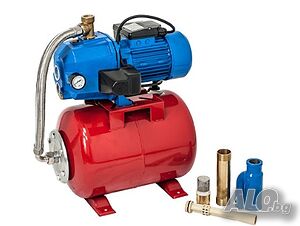 Ежекторен хидрофор Gmax AUTOJET DP 750W, дълбочина на засмукване 25метра.