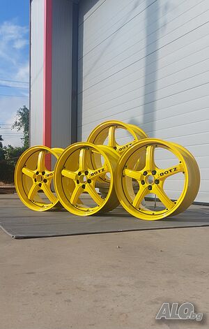 DOTZ LG255 R18 5x100 - реставрирани, прахово боядисани, като нови