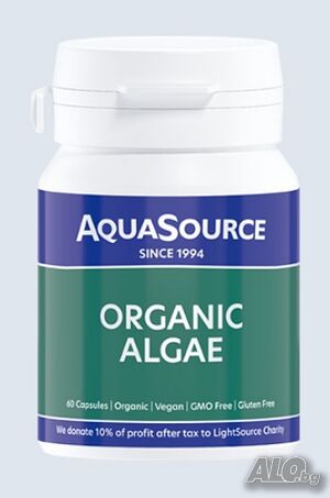 AquaSource Organic Algae/ АкваСорс Органични водорасли - 60 капсули
