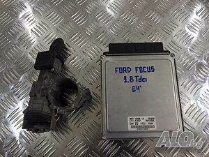Компютър Ford Focus,1.8tdci,2004г./комплект/