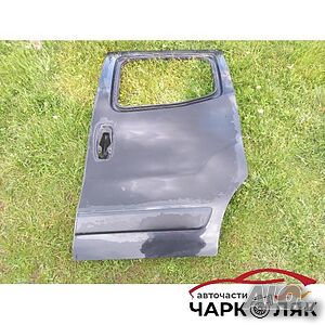 Врата задна лява странична Фиат Кубо (черна)