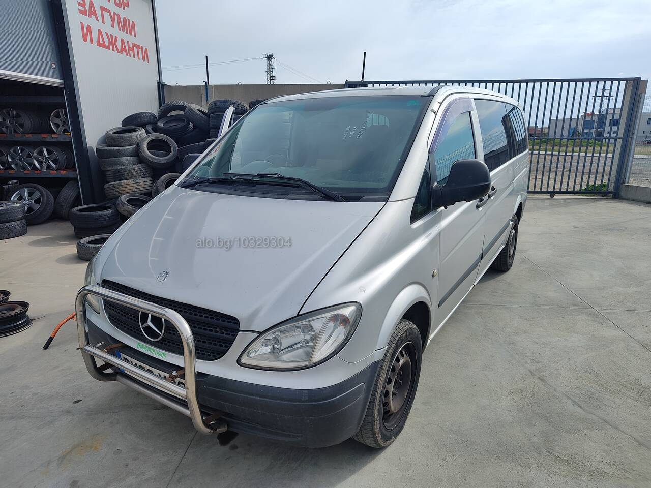 Mercedes-Benz Vito 646, Пътнически, Употребяван, на части Mercedes-Benz ...