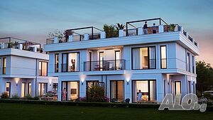 8 Del Mar - луксозни градски къщи на ПЪРВА ЛИНИЯ до морето в м. Лахана, Бургаски залив