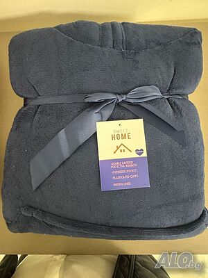 🧣 Дебело зимно одеяло с ръкави и качулка TOP QUALITY HOME SWEET