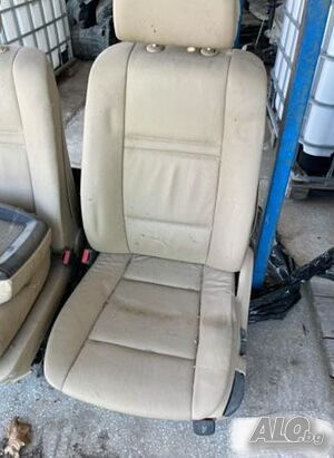 кожен салон BMW X6 E71- бежов
