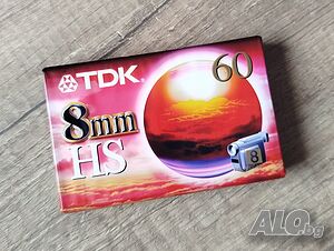 видео касета HS 8мм. -TDK