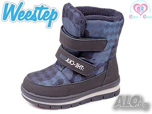 N22-N26, Термо апрески за момче WEESTEP в синьо и черно