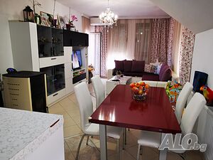Луксозен апартамент в новопостроена сграда Тристаен апартамент 115 кв.м Тухла 2011 г. 3 етаж Последен етаж | Апартаменти | Клуцохор Сливен