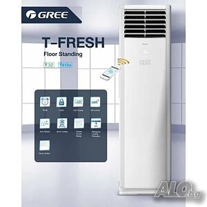 Колонен климатик Gree GVH55ALXM-M6DNC7A Размер 55 (трифазен)