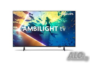 Телевизор, Philips 43PUS8010/12, 43” 4K UHD LED, 3840x2160p, 60Hz, DVB-T/T2/T2-HD/C/S/S2