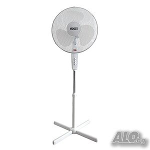 Вентилатор 16”Muhler FM-4041, стоящ, бял