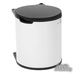 Кош за смет за вграждане Brabantia Built-In 15L, White