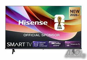 Телевизор, Hisense 32” A4S, HD 1366x768,3000:1, Smart TV, WiFi, WiFi Direct, BT