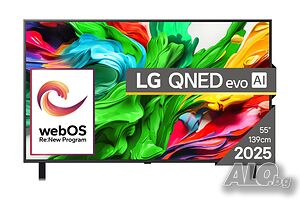 Телевизор, LG 55QNED85A3C, 55” 4K QNED HDR Smart TV, 3840x2160