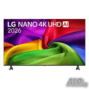 Телевизор, LG 65NU800B3LA, 65” 4K HDR UHD, 3840x2160, DVB-T2/C/S2, AI Alpha 7