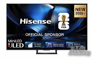 Телевизор, Hisense 65”U7SE, 4K Ultra HD 3840x2160, ULED, FALD, Quantum Dot