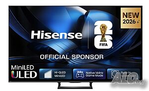 Телевизор, Hisense 75”U7SE, 4K Ultra HD 3840x2160, ULED, FALD, Quantum Dot
