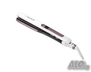 Преса, Rowenta SF7510F0, Brush& Straight Premium Care, LCD display, 130 - 200 ° C