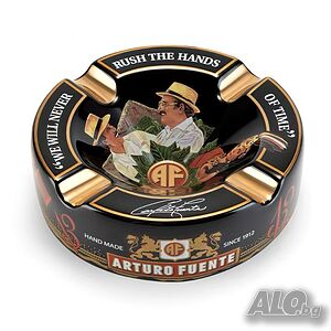 Arturo Fuente пепелник за пури - 4 места, керамика, подаръчна кутия