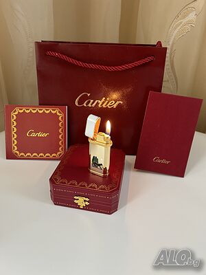 Cartier Panthere запалка с кутия и документи