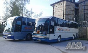 Автобуси под наем до 56 места за превоз на пътници в страната и чужбина. София. НИСКИ ЦЕНИ!!!
