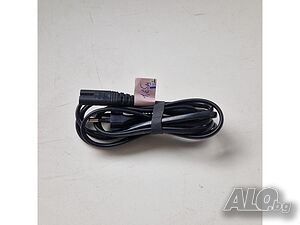Захранващ кабел 1.65 м, 2x0.75 мм², мед, 2.5 A, IEC C7