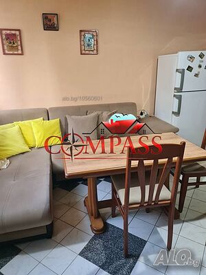 ✨КОМПАС недвижими имоти ПРОДАВА - Двустаен апартамент 50 кв.м, ж.к. Диана, гр. Ямбол