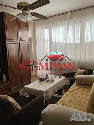 Двустаен апартамент 58 кв.м Тухла 1980 г. 5 етаж Непоследен