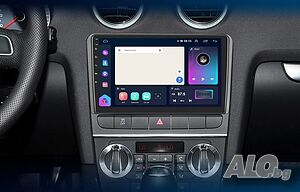 9” 2-DIN мултимедия с Android 13 за Audi A3