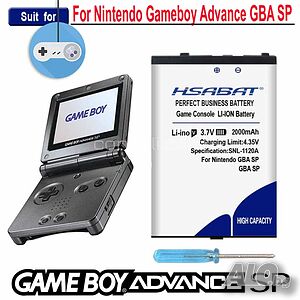 Литиево-йонна батерия за игрова конзола GameBoy Advance SP