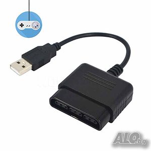 PS2 Kонтролер Aдаптер за PS3 или PC