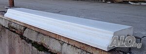 Первази (Шапки) за бордове на тераси от изкуствен камък.