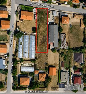 🏡 УПИ 960 кв.м. в централната част на с. Труд!