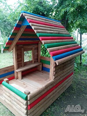Професионални детски площадки от масивно дърво по немски стандарти