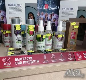 Сапуни, шампоани, паста за зъби и био води Ина Есеншълс САМО ЗА ВАРНА
